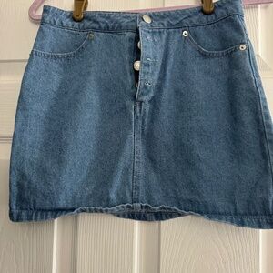 Forever 21 denim skirt